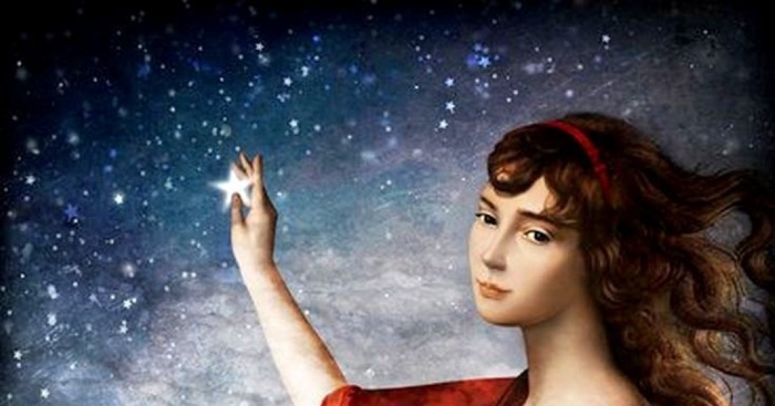 Love token The_Wishing_Star_-_painting_by_Christian_Schloe